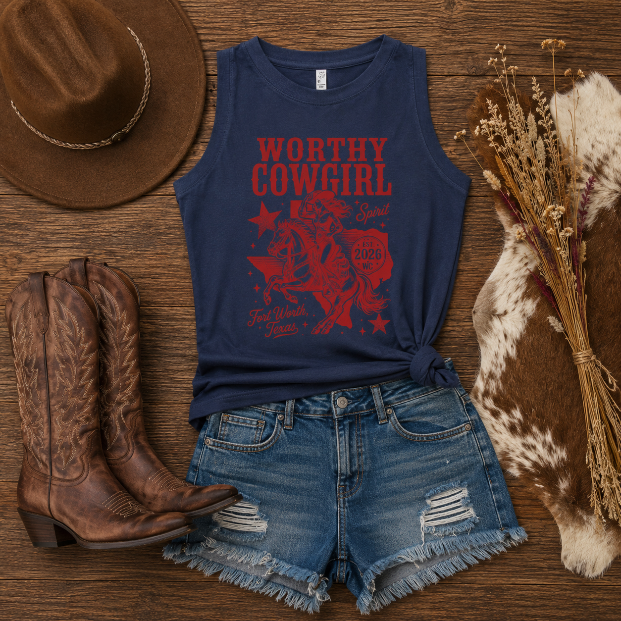 Worthy Cowgirl Spirit Tank