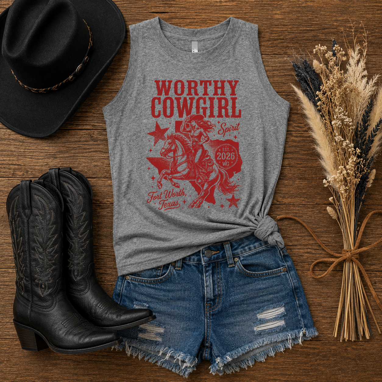 Worthy Cowgirl Spirit Tank