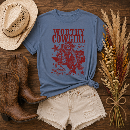 Worthy Cowgirl Spirit Tee