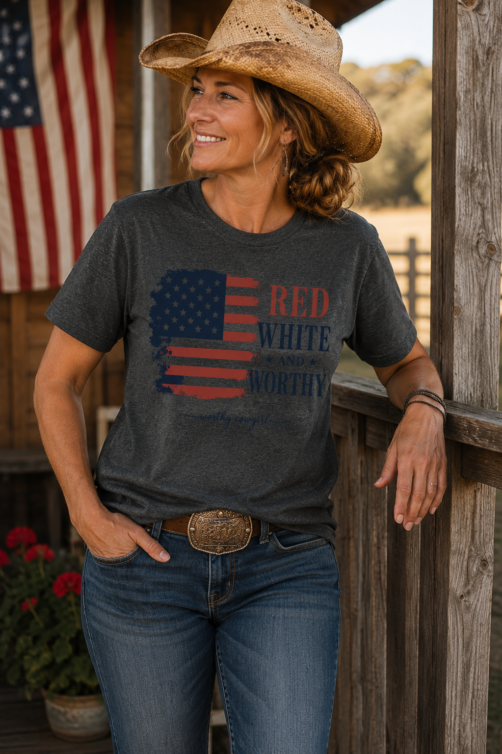 Red White & Worthy Limited Edition T-Shirt