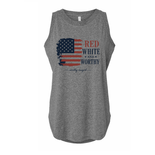 Red White & Worthy Limited Edition Tank