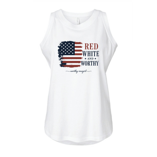 Red White & Worthy Limited Edition Tank