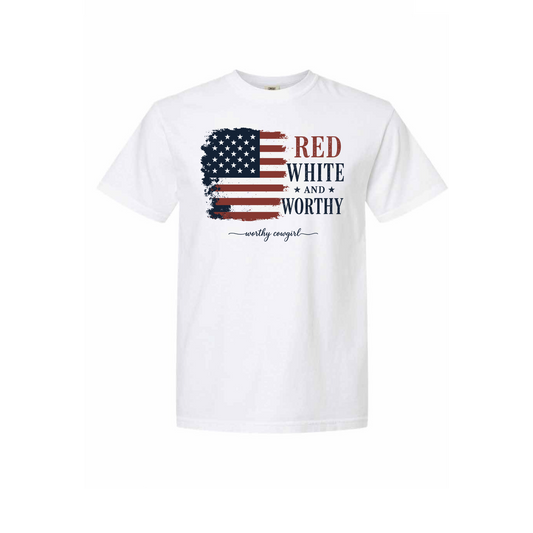 Red White & Worthy Limited Edition T-Shirt